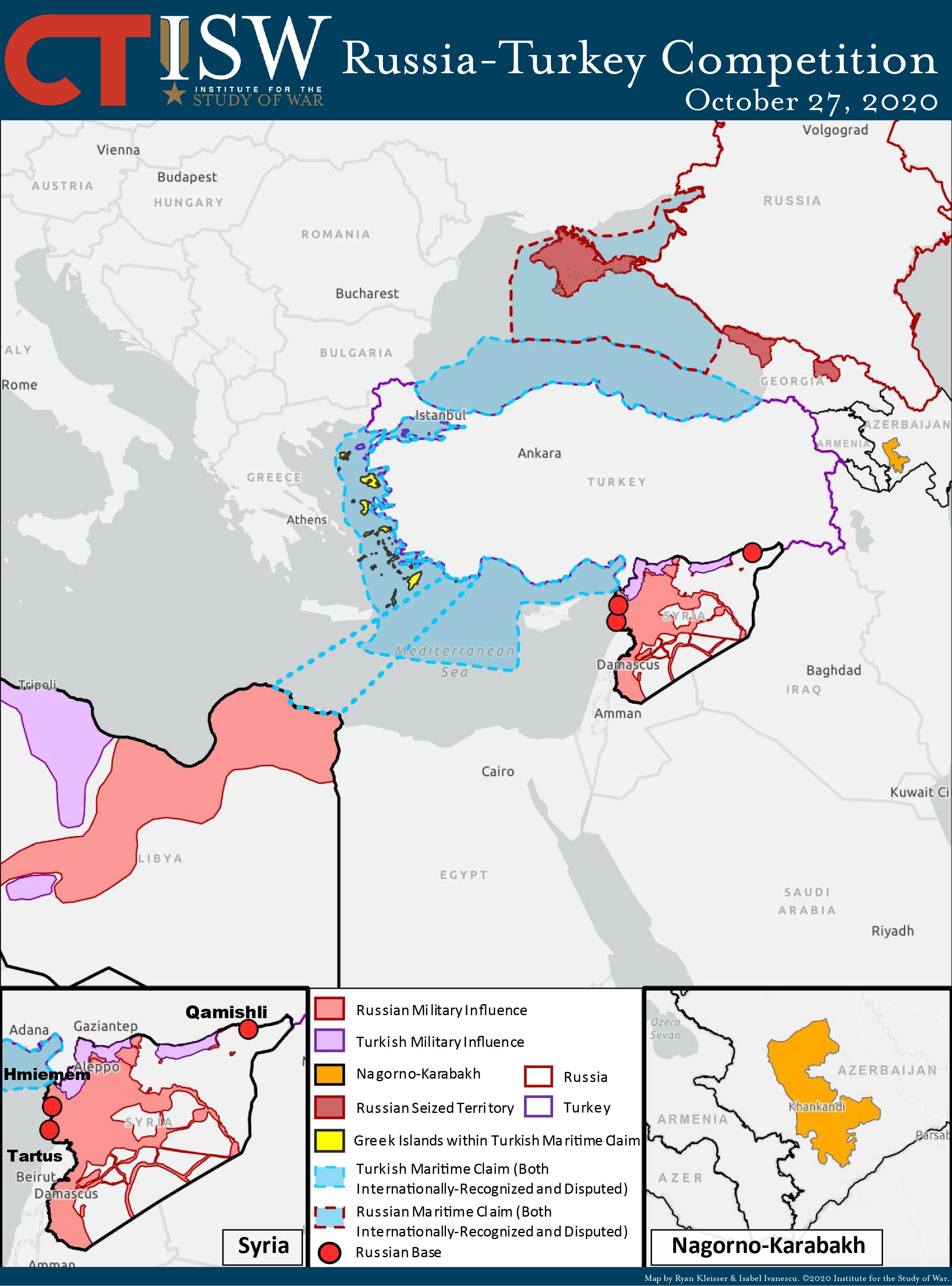 Russia-Turkey Competition Escalates Across Theaters | Institute For The ...